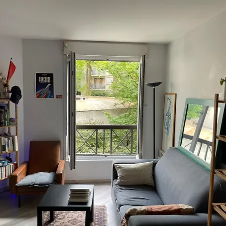 26m2 Parisien Canal St Martin Appartamento *